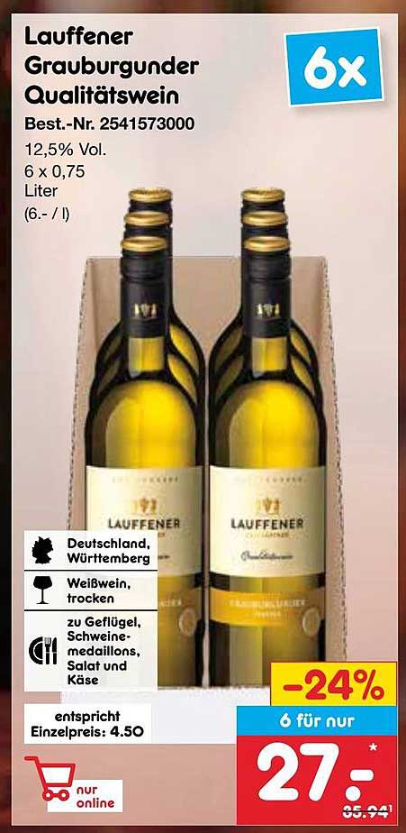 Lauffener Grauburgunder Qualitätswein