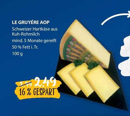 LE GRUYÈRE AOP