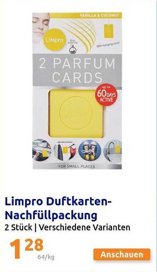 Limpro Duftkarten-Nachfüllpackung