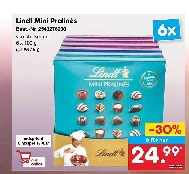 Lindt Mini Pralinés