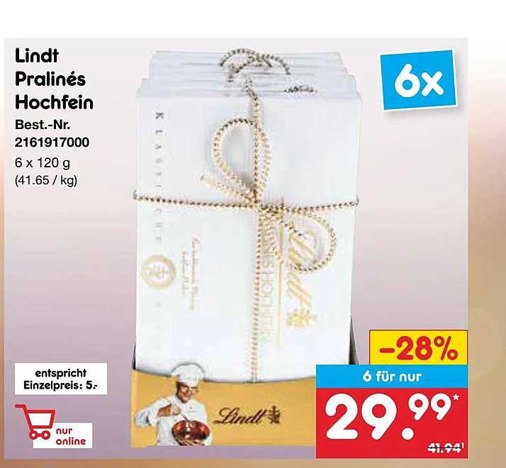 Lindt Pralinés Hochfein