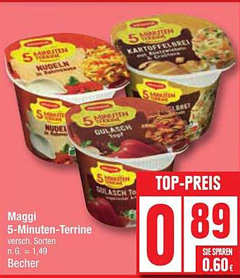 Maggi 5-Minuten-Terrine