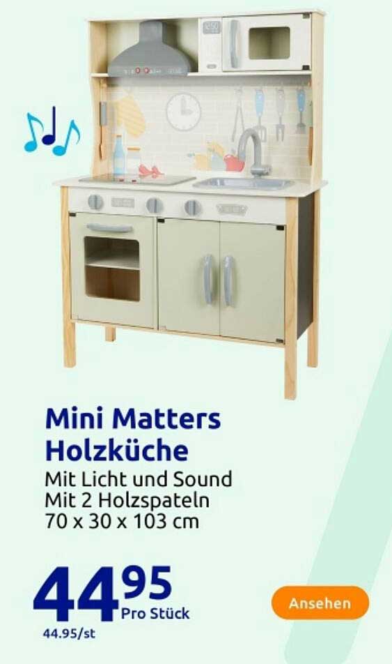 Mini Matters Holzküche