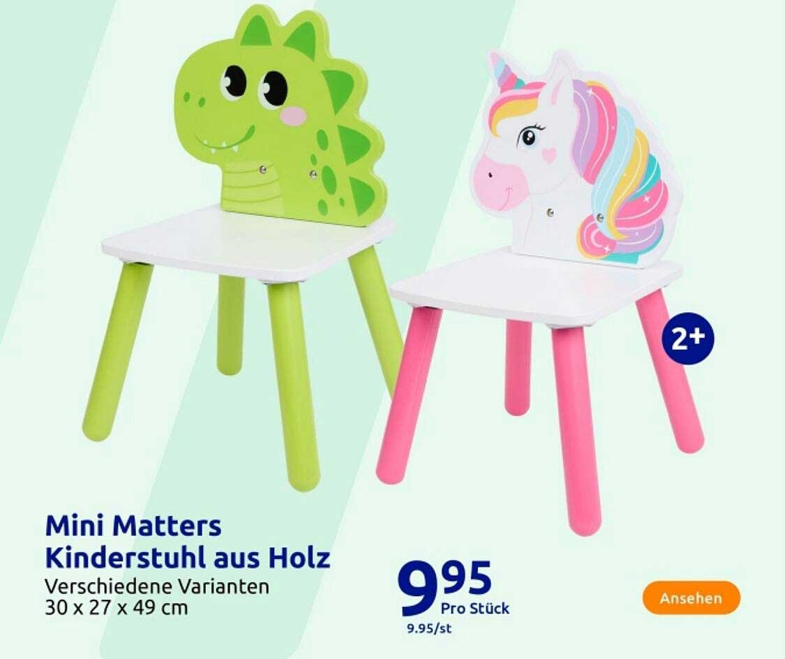 Mini Matters Kinderstuhl aus Holz