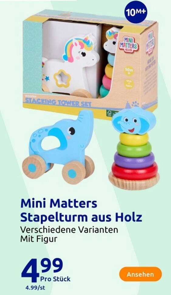 Mini Matters Stapelturm aus Holz