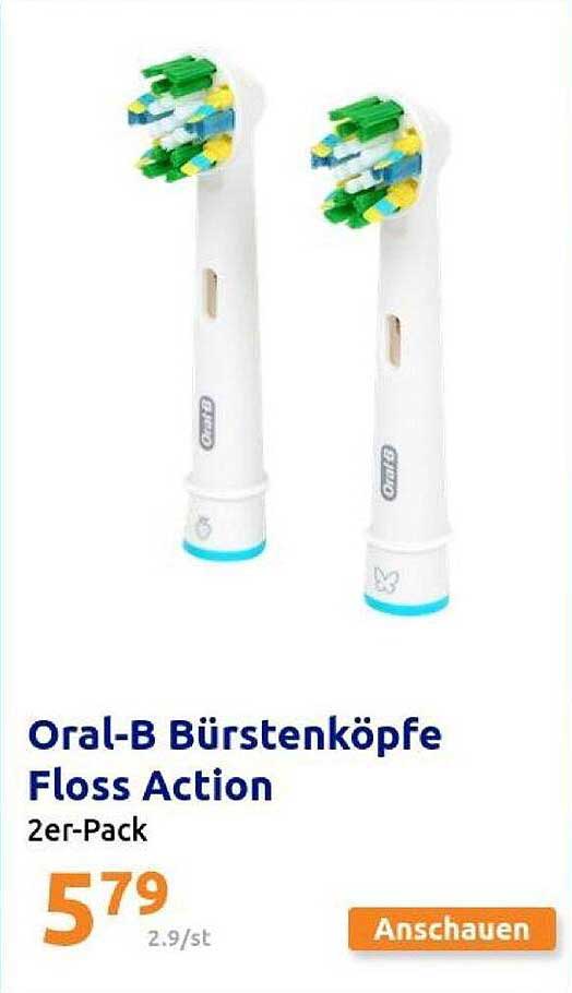 Oral-B Bürstenköpfe Floss Action