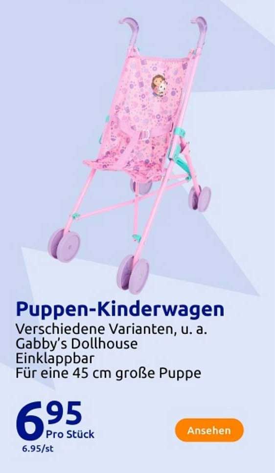 Puppen-Kinderwagen