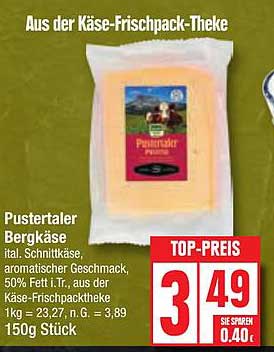 Pustertaler Bergkäse