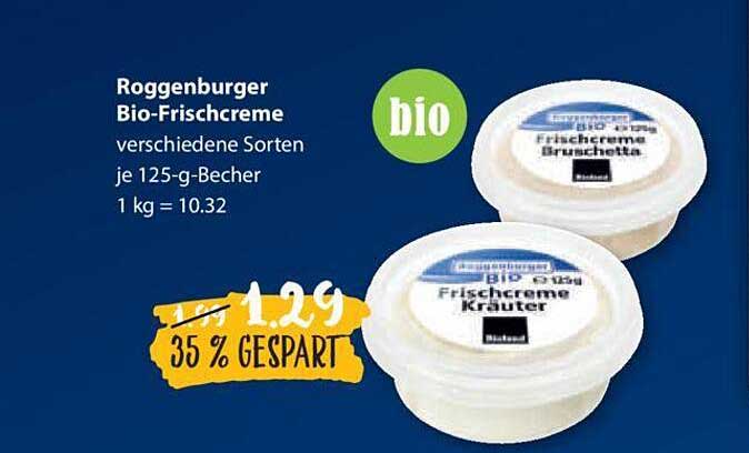 Roggenburger Bio-Frischcreme