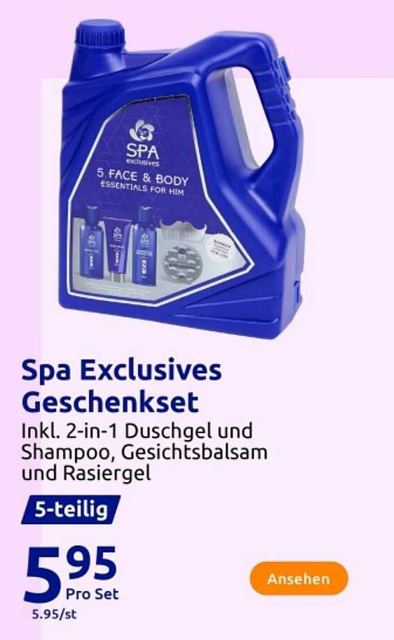 Spa Exclusives Geschenkset