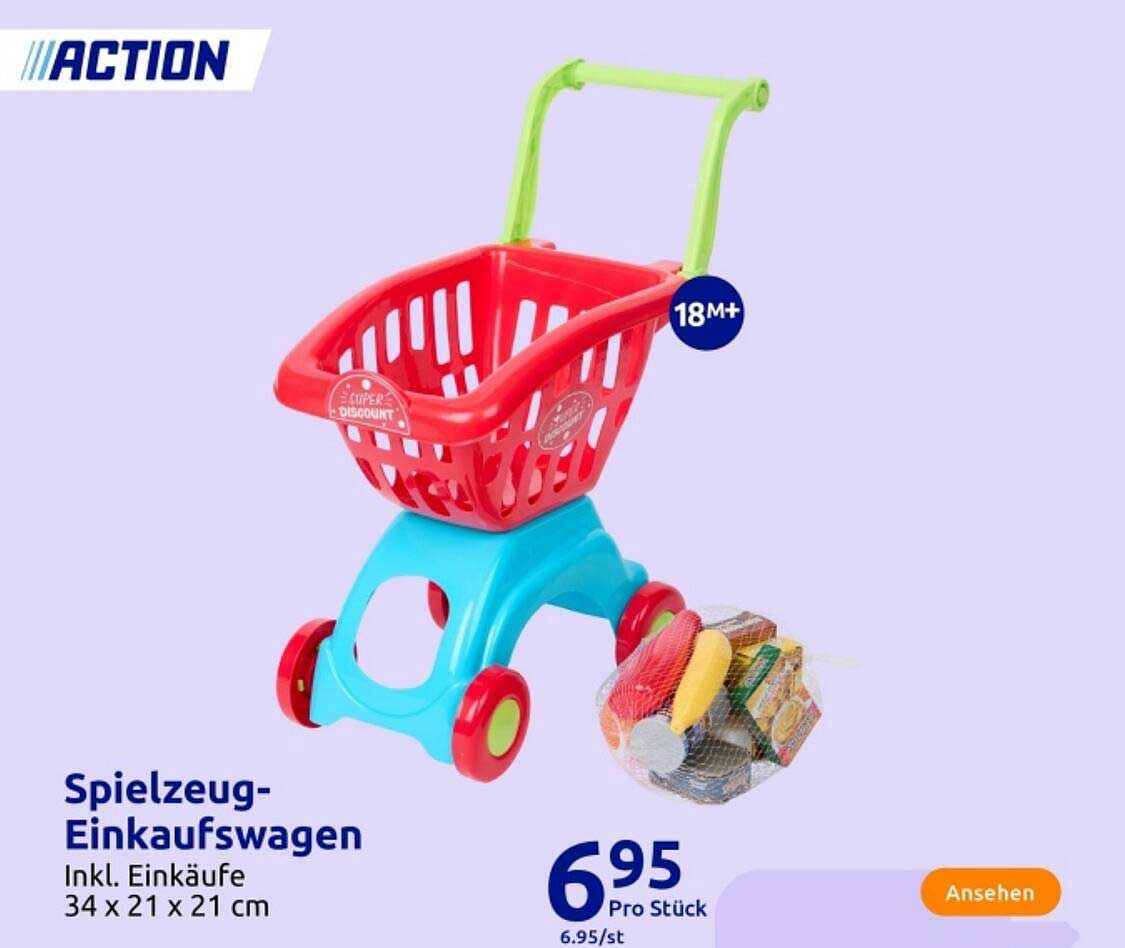 Spielzeug-Einkaufswagen