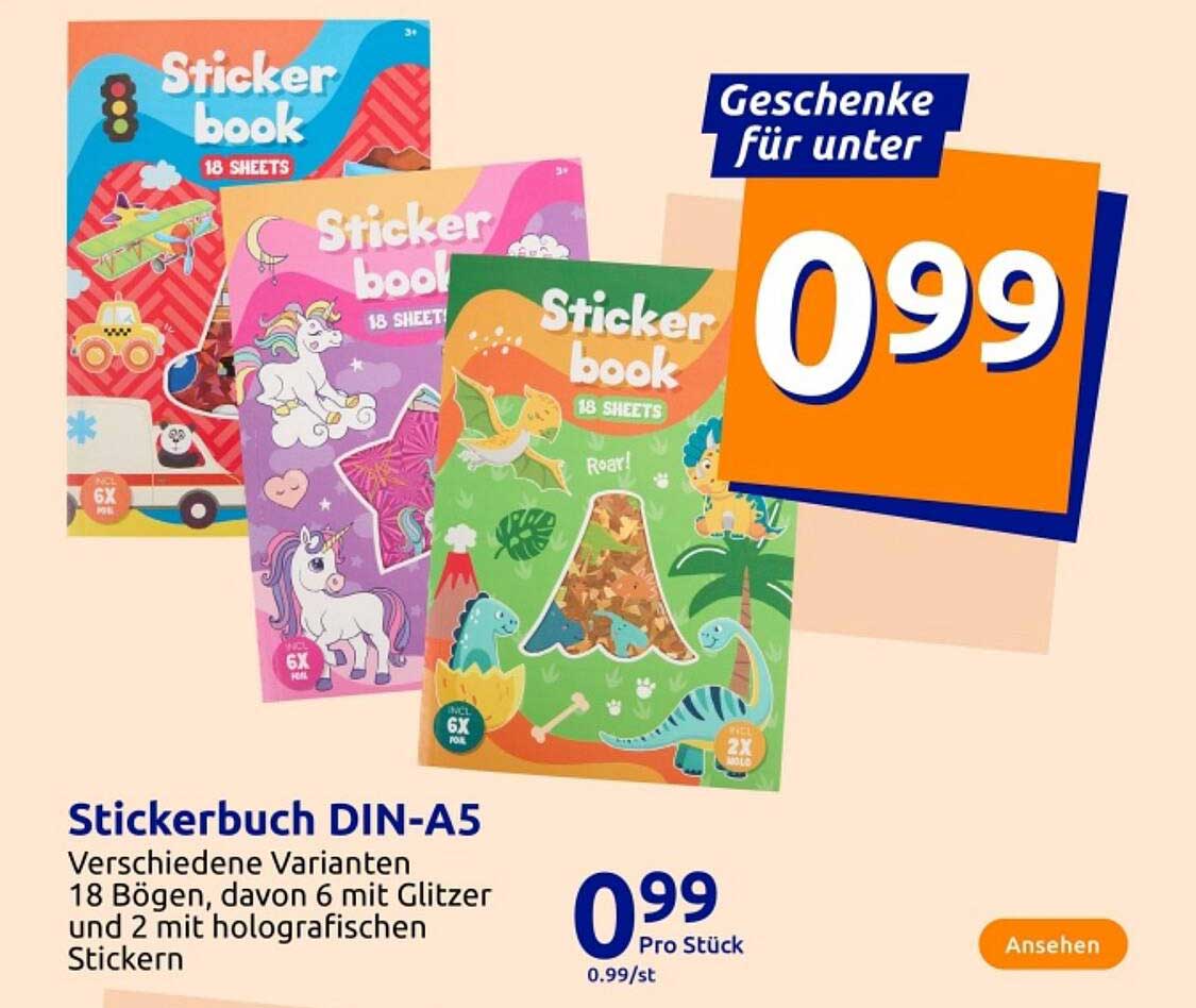 Stickerbuch DIN-A5