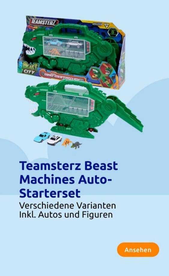 Teamsterz Beast Machines Auto-Starterset