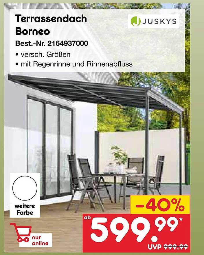 Terrassendach Borneo