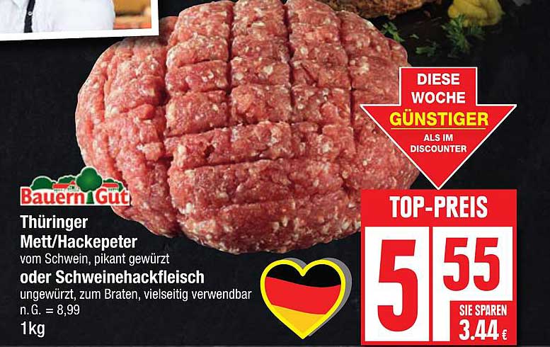 Thüringer Mett/Hackepeter