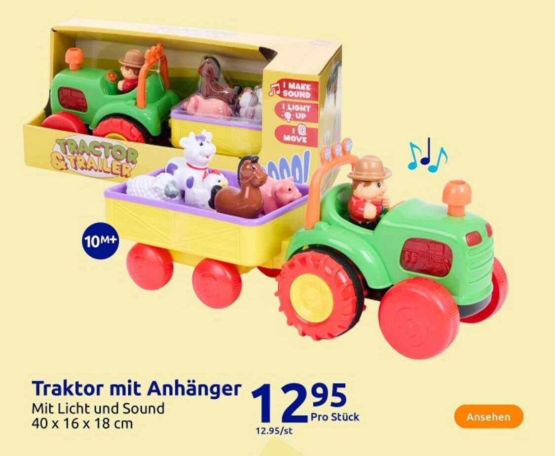 Traktor mit Anhänger