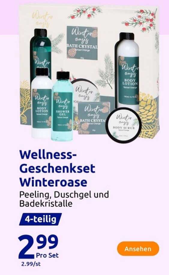 Wellness-Geschenkset Winteroase