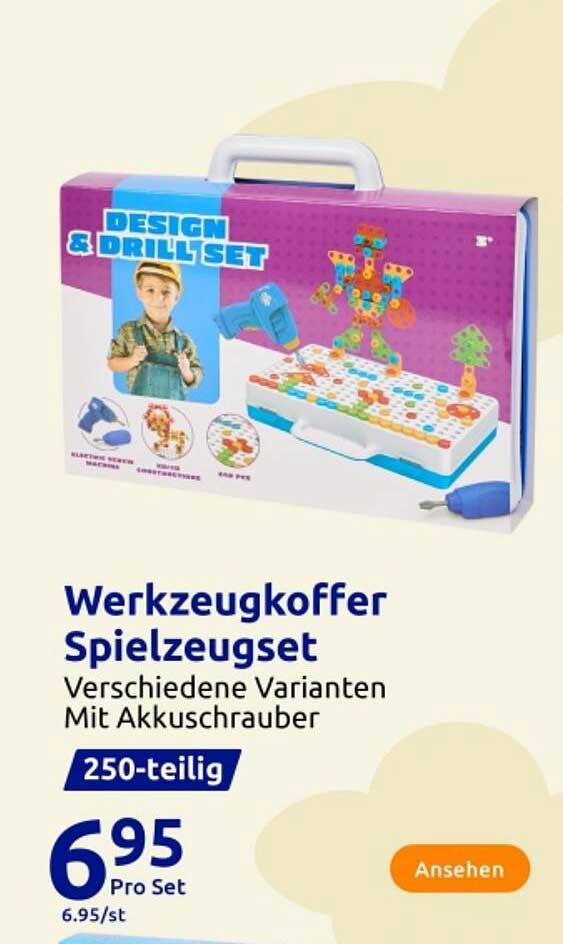 Werkzeugkoffer Spielzeugset