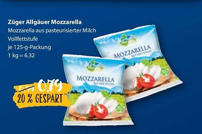 Züger Allgäuer Mozzarella