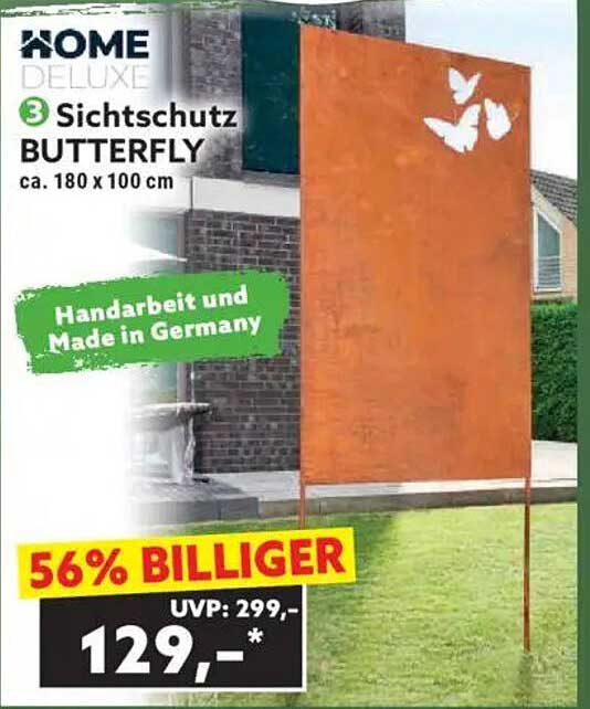 3 Sichtschutz BUTTERFLY