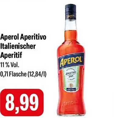 Aperol Aperitivo Italienischer Aperitif