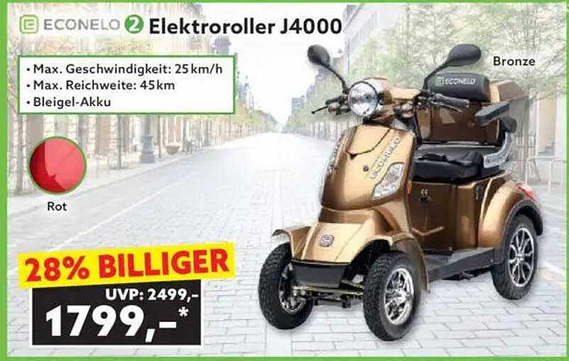 ECONELO 2 Elektroroller J4000