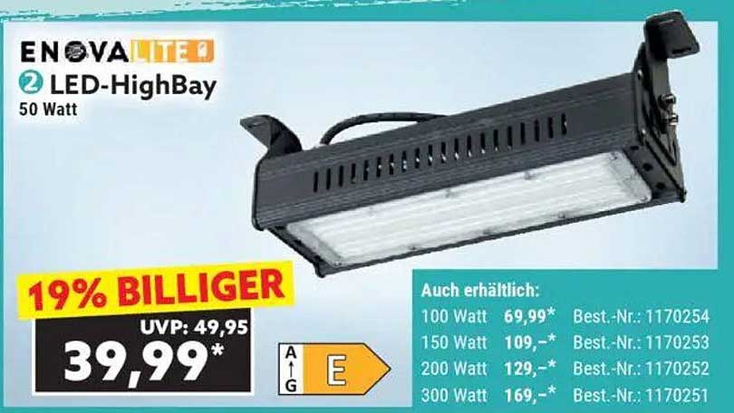 ENOVA LITE 2 LED-HighBay 50 Watt