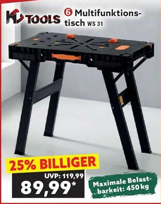 H Tools Multifunktionstisch WS 31