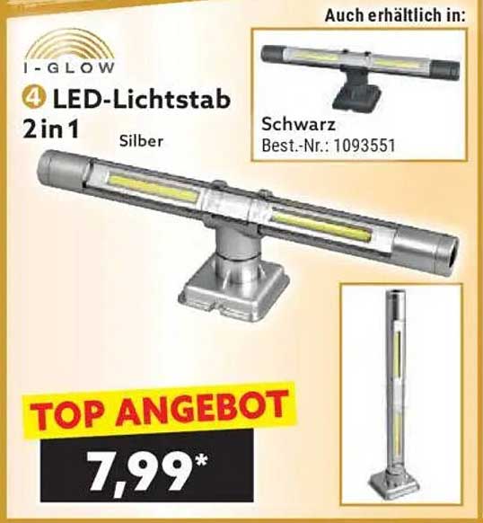 LED-Lichtstab 2in1