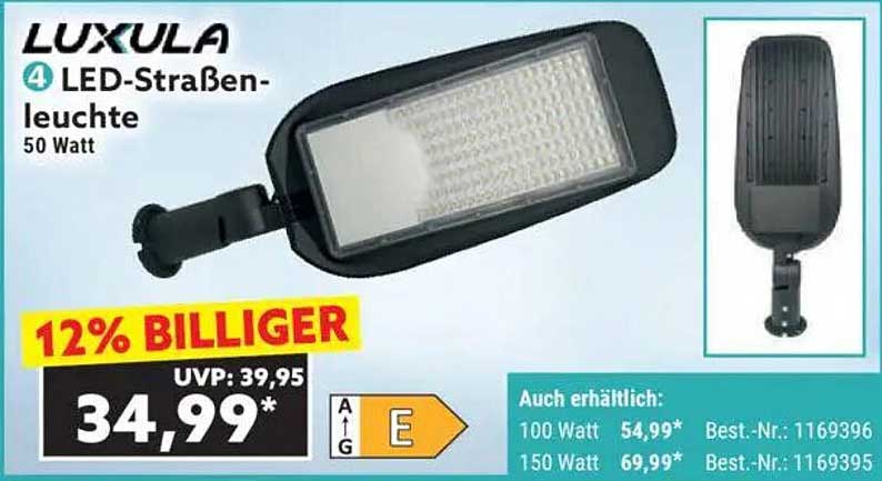 LUXULA LED-Straßenleuchte