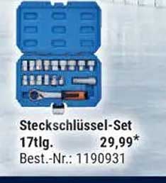 Steckschlüssel-Set 17tlg.