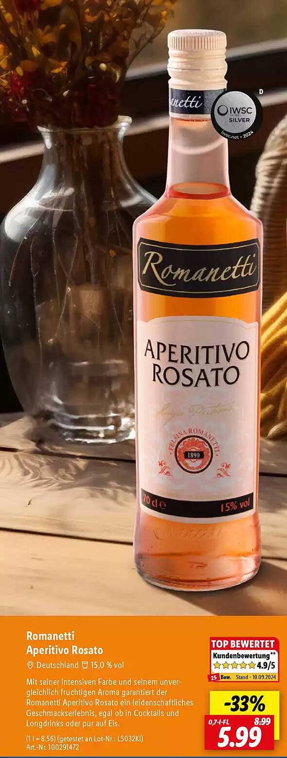 Romanetti Aperitivo Rosato