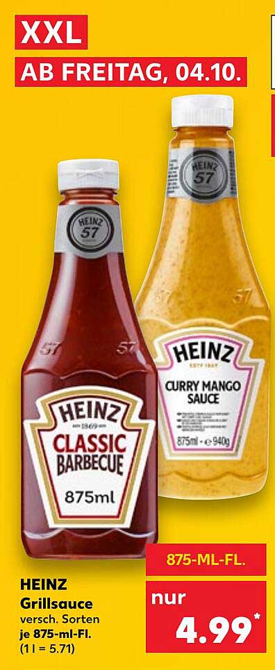 HEINZ Grillsauce