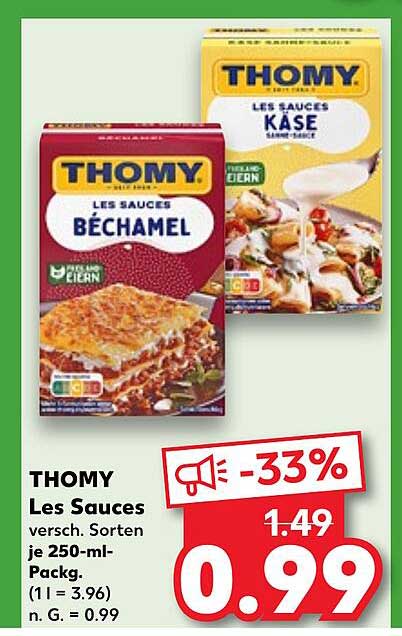 THOMY Les Sauces Béchamel