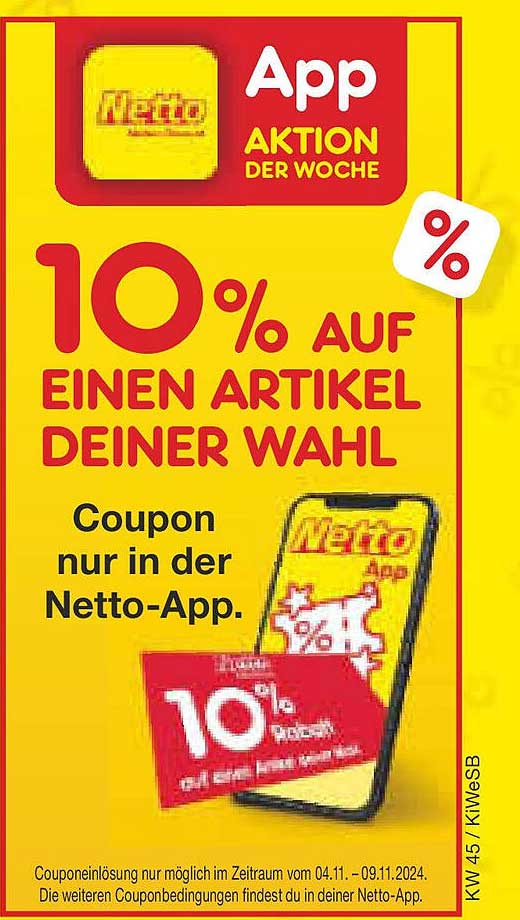 10% AUF EINEN ARTIKEL DEINER WAHL