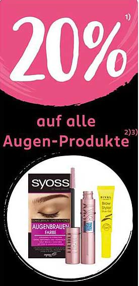 20% auf alle Augen-Produkte