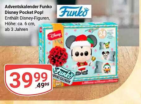 Adventskalender Funko Disney Pocket Pop!