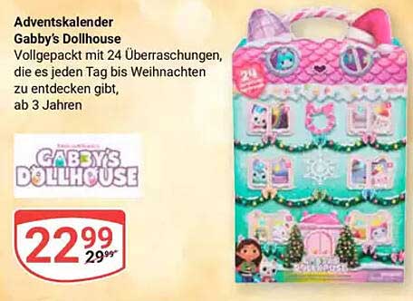 Adventskalender Gabby's Dollhouse