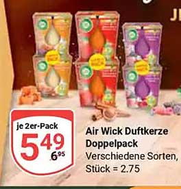 Air Wick Duftkerze Doppelpack