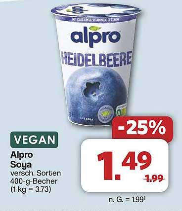 Alpro Heidelbeere