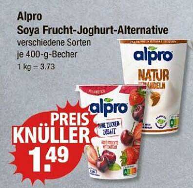 Alpro Soya Frucht-Joghurt-Alternative