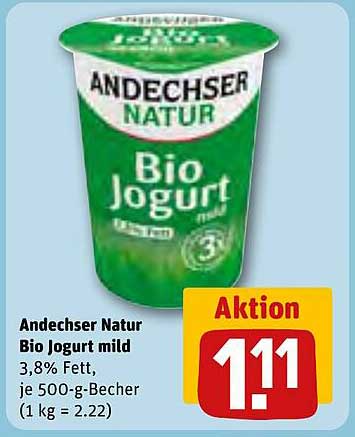 Andechser Natur Bio Jogurt mild