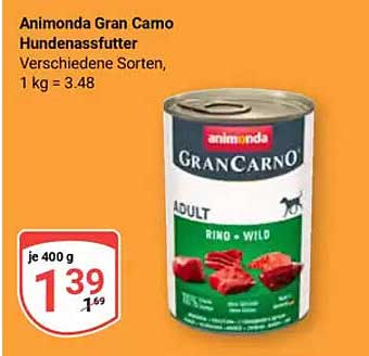 Animonda Gran Carno Hundenassfutter