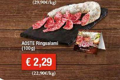 AOSTE Ringsalami