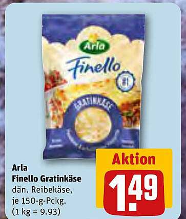 Arla Finello Gratinkäse