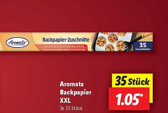 Aromata Backpapier XXL