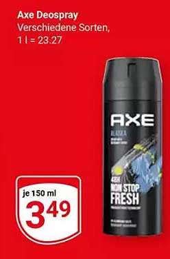 Axe Deospray