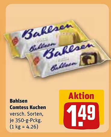 Bahlsen Comtess Kuchen