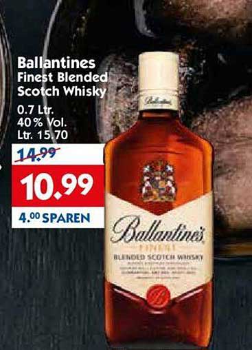 Ballantines Finest Blended Scotch Whisky