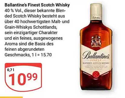 Ballantine's Finest Scotch Whisky